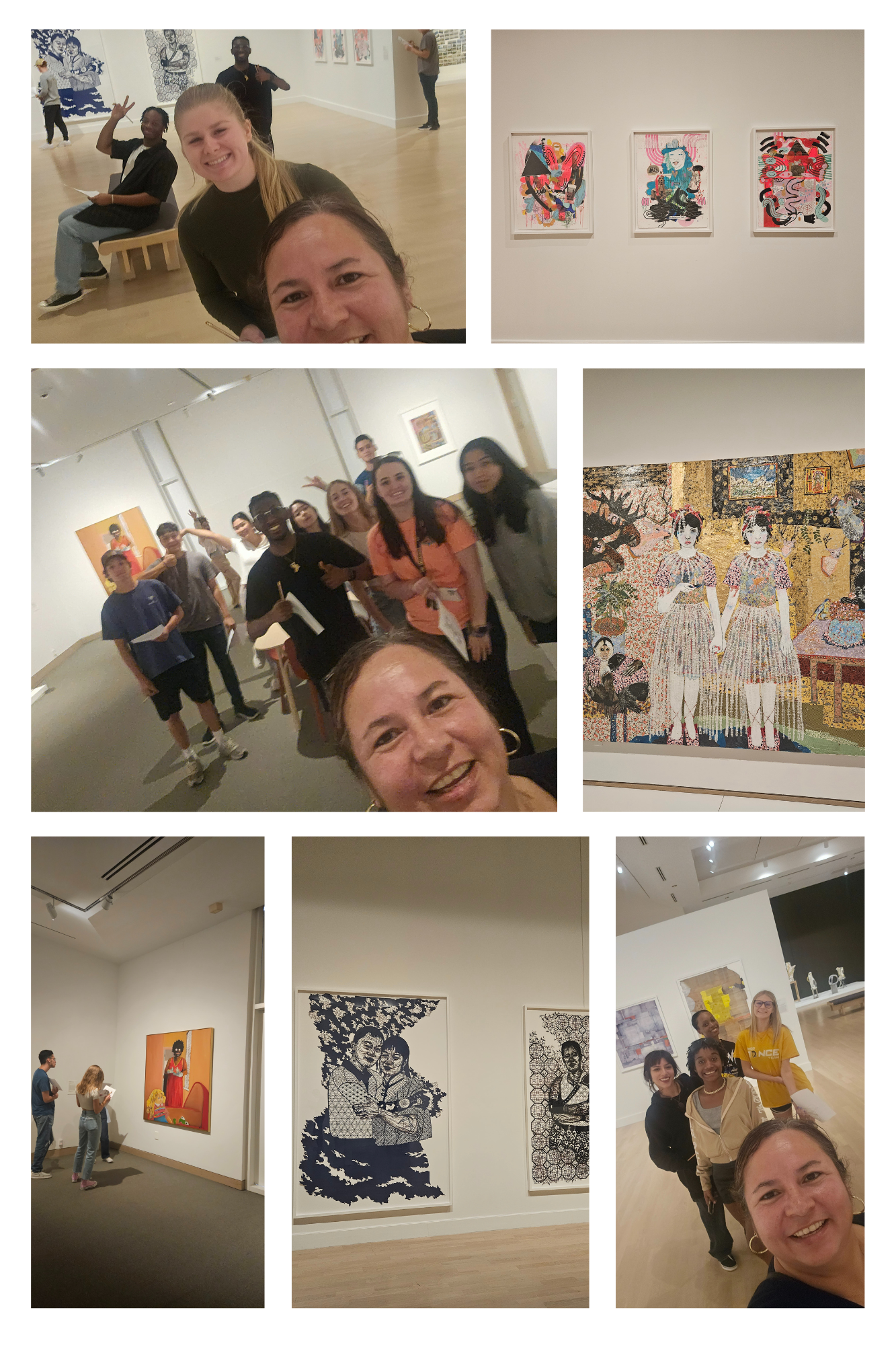 UNCG students at the Weatherspoon Art Museum through social, psychological, and situational factors.