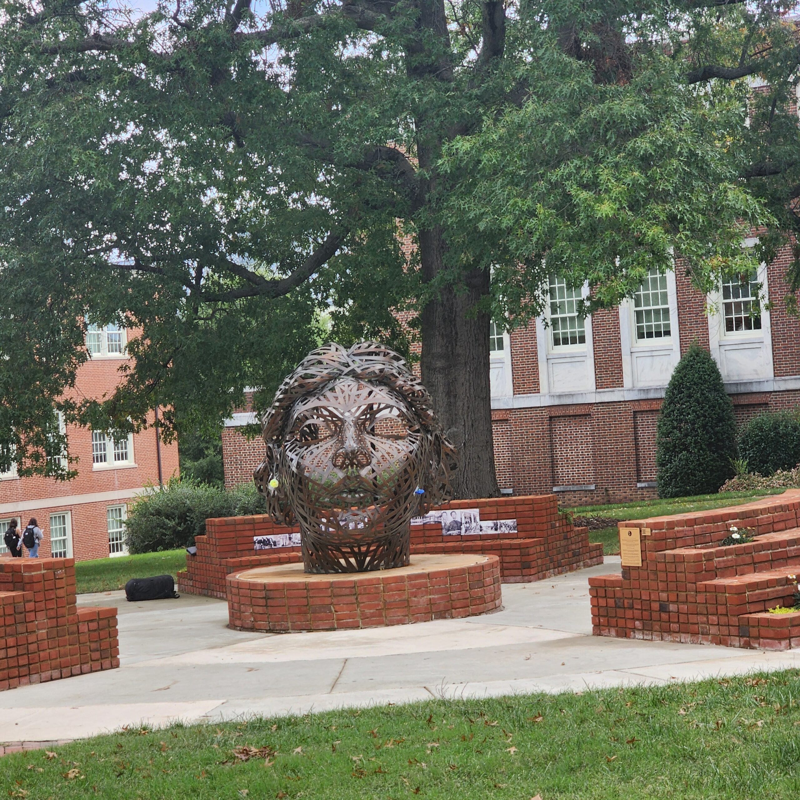 The woman's college tribute outside of UNCG alumni.