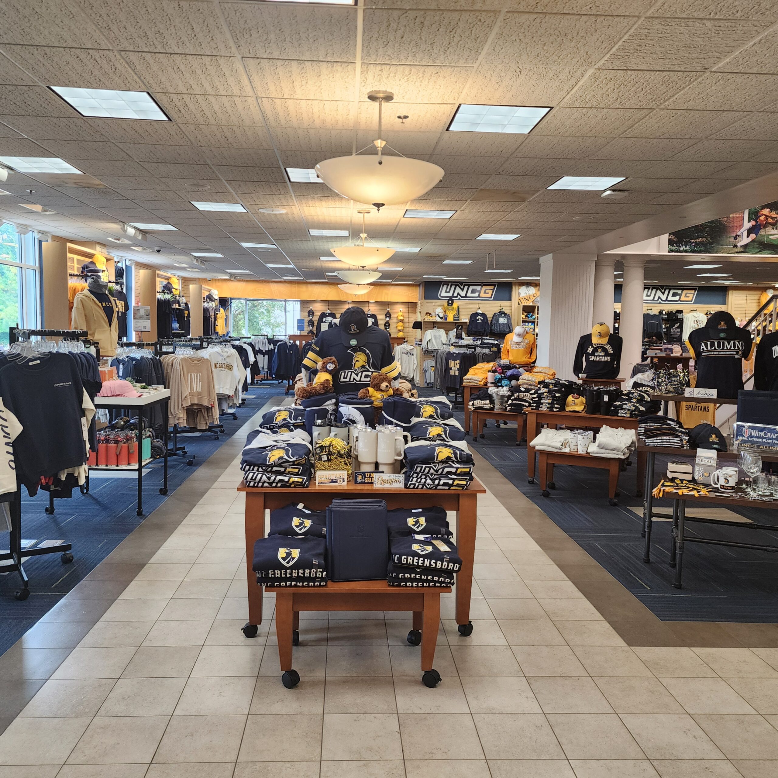 store in the Euc filled with stuff related to UNCG.