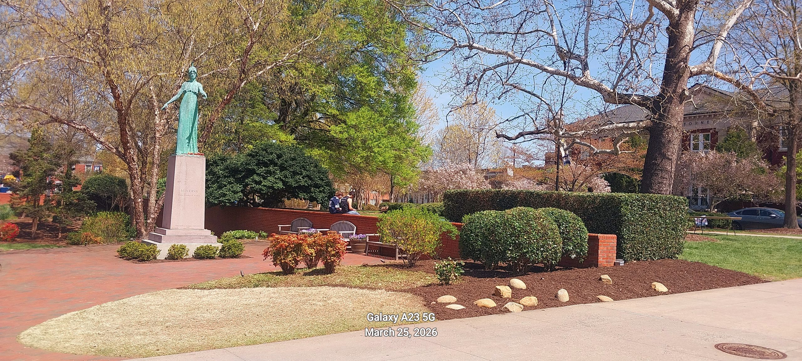UNCG grounds crew's work tirelessly to keep the outdoors picture perfect....