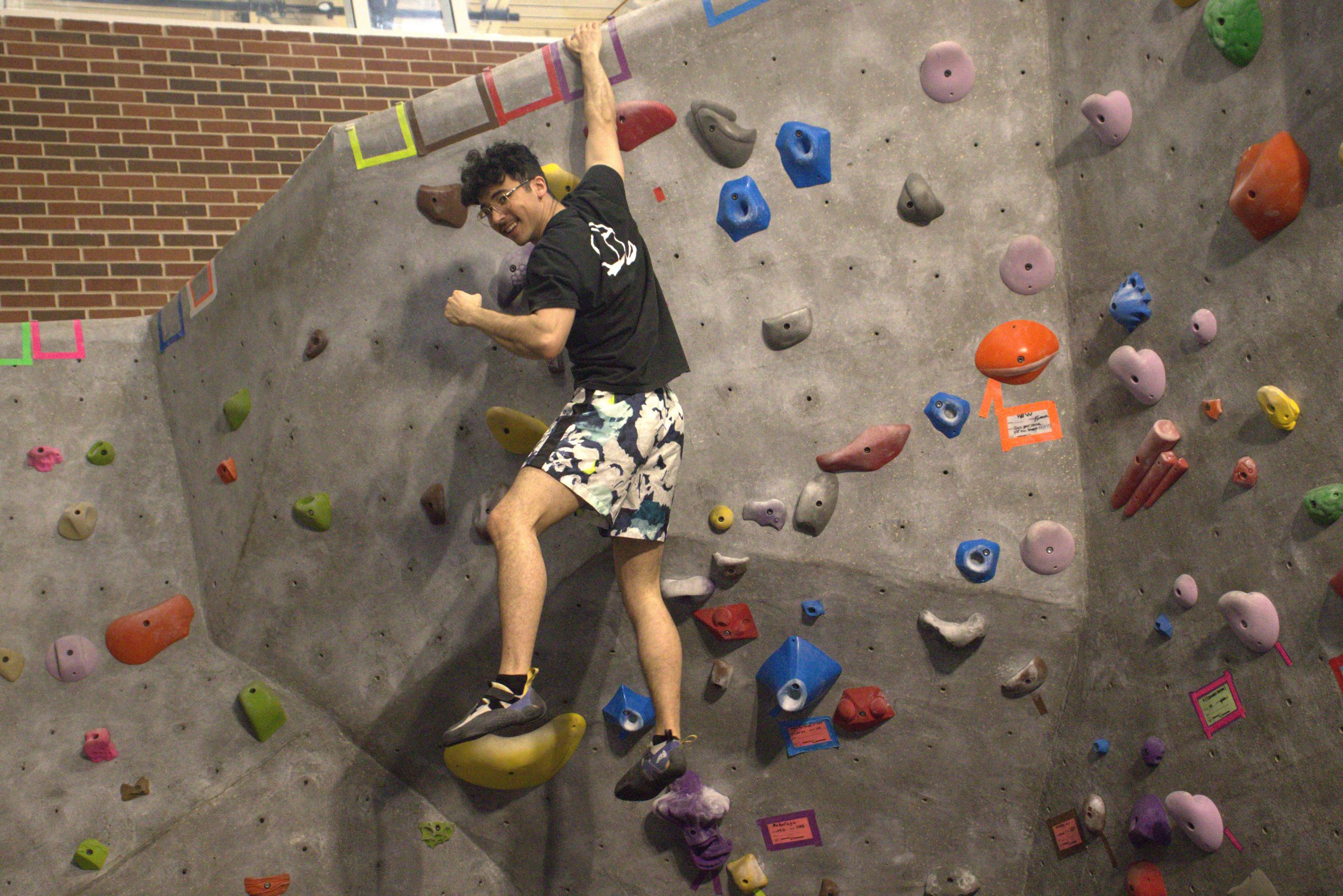 Rock climbing at Kaplan