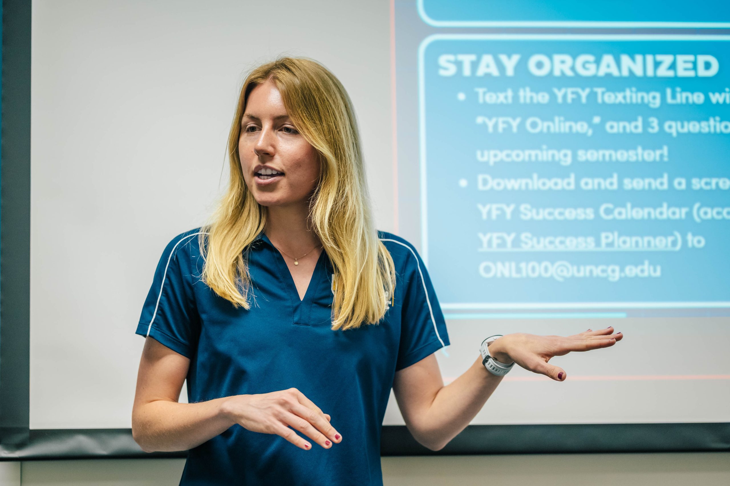 Your First Year puts on its Success Series - Everyday Adventure: Outdoor Wellness for All for both in person and online students in a new hybrid format.
